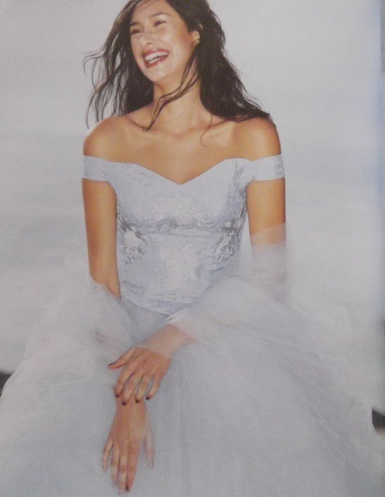 Judy Medway Divinely Feminine Couture Pic 1 - Judy Medway Blue Tulle Gown