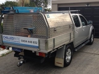 Chilledrite Refrigeration & Air Conditioning Pty Ltd Pic 1 - Fully equipped refrigeration and air conditioning service vehicle on stand by