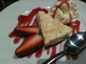 Camperdown Hotel Pic 5 - Baked New York Cheesecake