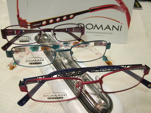 KC Home Optical Pic 2 - Domani Petite Girls Frames are full of colour and style