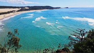 Rainbow Beach 4x4 Hire Pic 4 - Indian Head on Fraser Island