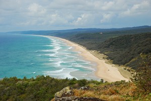 Rainbow Beach 4x4 Hire Pic 5 - Teewa Beach from Double Island Point Lighthouse