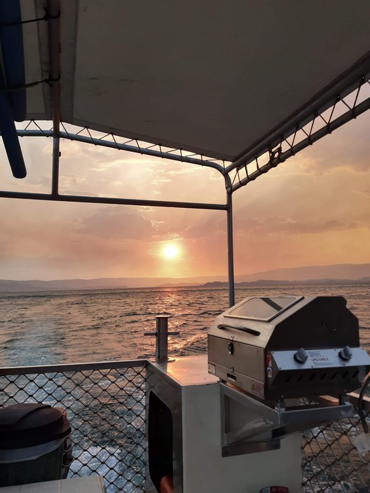 Lake Argyle Cruises Pic 1 - BBQ Pontoon Hire