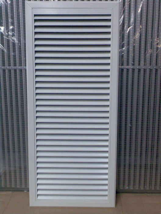 Woodflo Manufacturing Pic 1 - Aluminium Louvre Filter Air Conditioning Grille