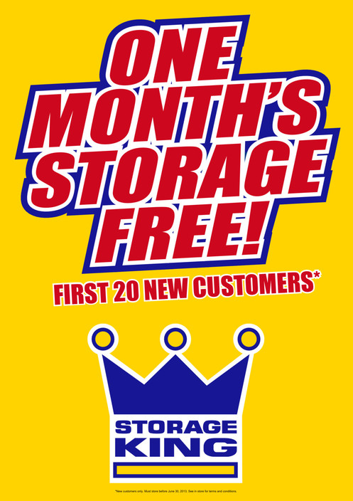 Storage King Kingston Pic 1 - One Month FREE Storage First 20 New Customers