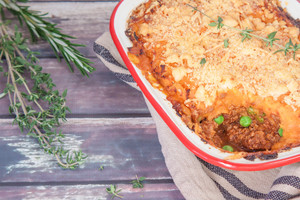 Food For You.com.au Pic 4 - Cottage Pie w Sweet Potato Mash Feta Crumble