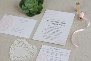 Venecia Designs Pic 4 - The Dove Wedding Stationery Suite