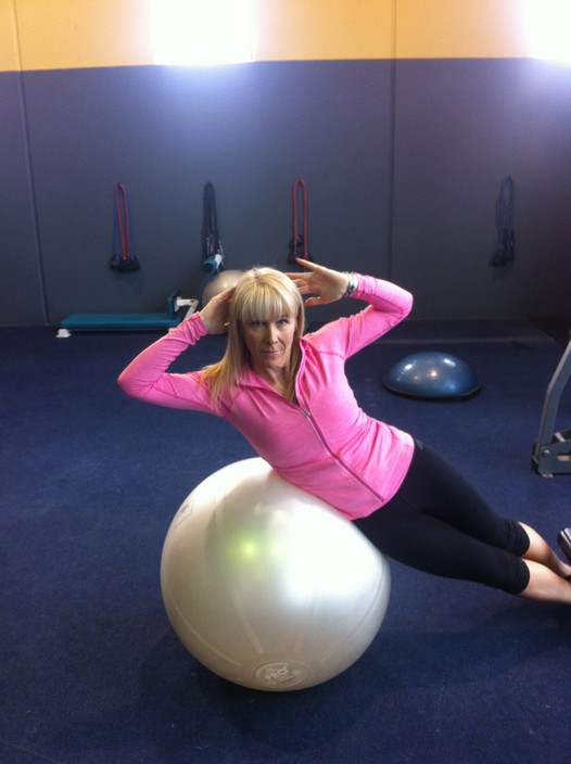 Felicity's Fun Fitness Pic 1 - SWISS BALL FOR TONING ABS