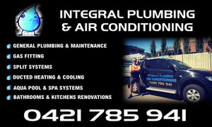 Integral Plumbing and Air Conditioning.. Pic 5