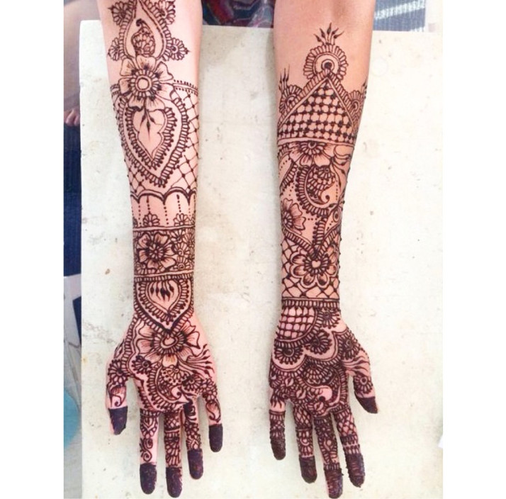 Henna by Payal Pic 1 - Bridal Henna on special for the first couple of henna bookings for 2015 email or call me for more details