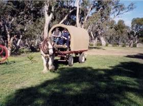 Riverside Host Farm Pic 1 - Covered Wagon