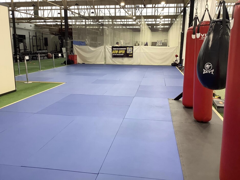 Team Norton BJJ Saxon Pic 1 - 100 Square Meters of Mat space