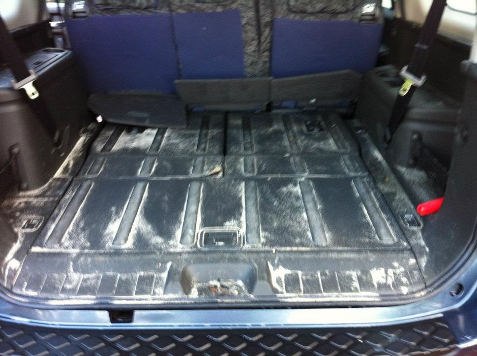 Ants Auto Shine Pic 1 - Sand in the back of a nissan pathfinder