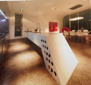 Solid Art Concepts Pty Ltd Pic 5 - Polished concrete by Solid Art Concepts MOEBIUS HOUSE p134