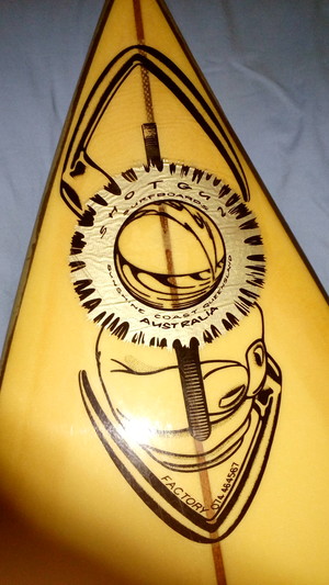 Shotgun Surfboards Pic 3 - You know how old this board