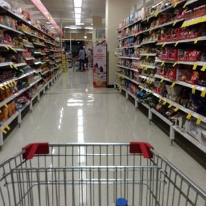 Coles Pic 3 - Aisle shopping always a fave