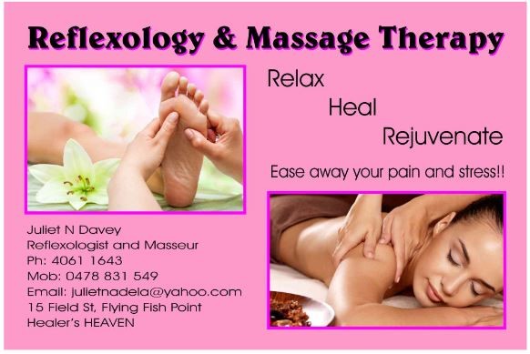 Healer's Heaven Pic 1 - Massage for your health and wellbeing live an active and painfree lifestyle