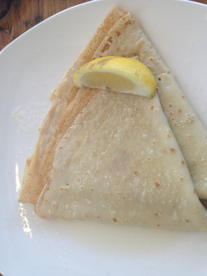 The Manly Coffee Guild Pic 2 - Lemon sugar crepe