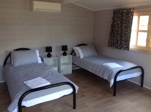 Trangie Caravan Park Pic 3 - New single bed cabins