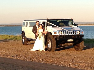 Perth Stretch Hummers Pic 5 - Wedding cars perth with 14 seater white stretch Hummer