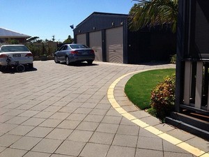 Coastal Pavers Pic 5 - concrete pavers drive way strength by coastal pavers