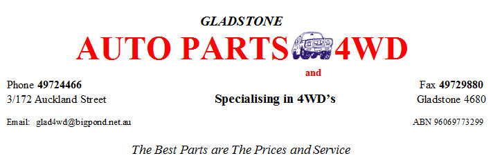 Gladstone Auto Parts & 4wd Pic 1