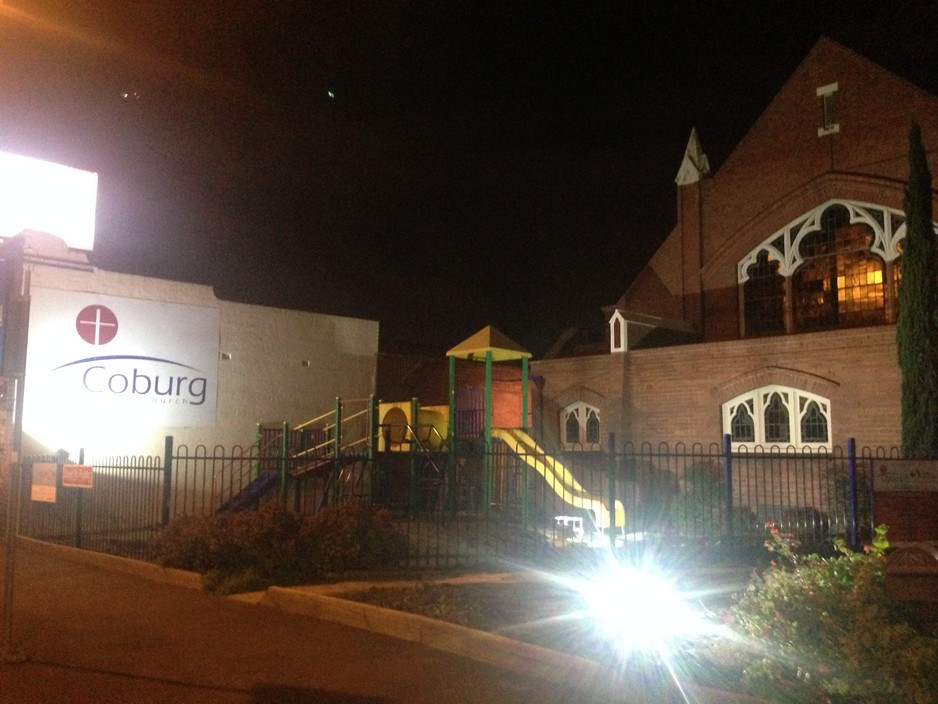 Grey Army Electrical Services (Vic) Pic 1 - Flood lighting Coburg Baptist Church