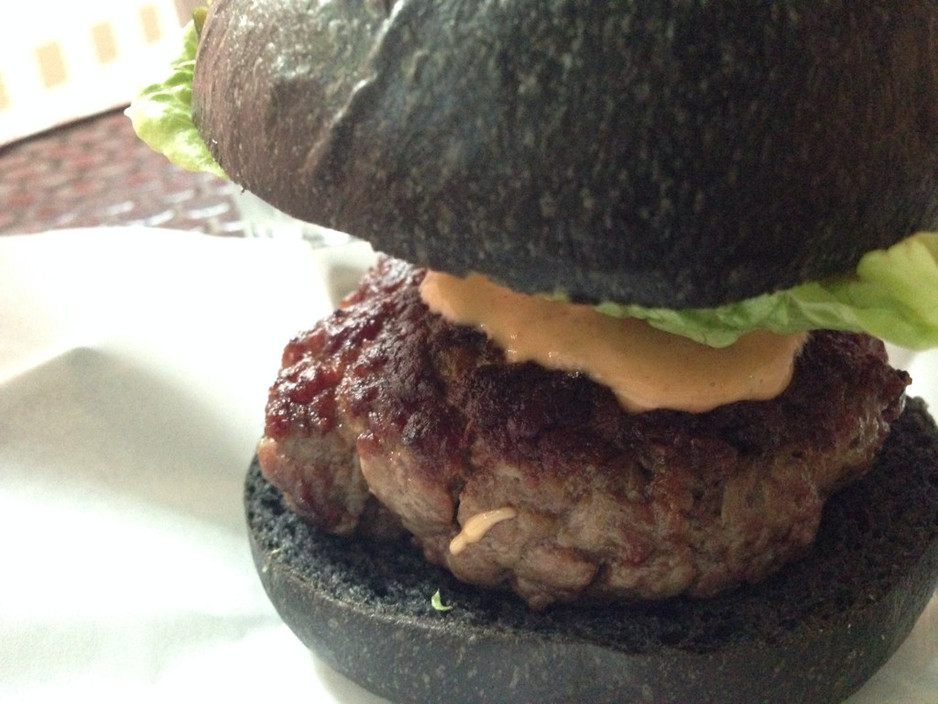 Parlour Burger Pic 2 - Black Widow burger