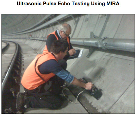 Perth Concrete Testing Services Pic 1 - ULTRASONIC TESTING NORTHBRIDGE TUNNEL