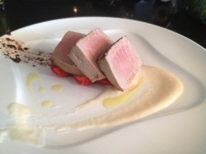 Home Social Pic 3 - Tuna white bean puree olives confit tomatoes