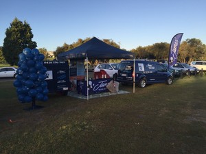 James Carpet Cleaning and Pest Control Pic 5 - Stall at the Gympie market