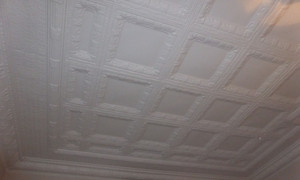 Michael Browning - Painting and Decorating Pic 5 - Pressed metal ceiling Queenslander at Clayfield