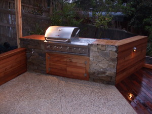 RR Landscapes Pic 5 - BBQ area by RRL Richard Robertson Landscapes 0419 594214