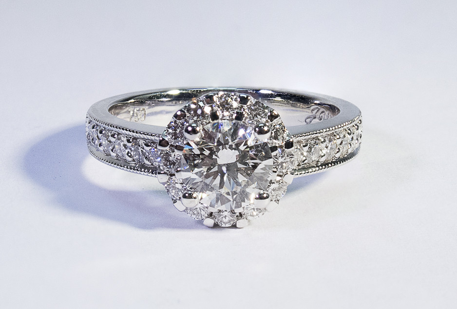 Erings by Jason Withers Pic 1 - Diamond cluster and halo designs