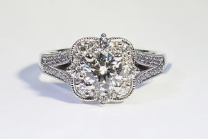 Erings by Jason Withers Pic 2 - Vintage and heirloom diamond engagement rings