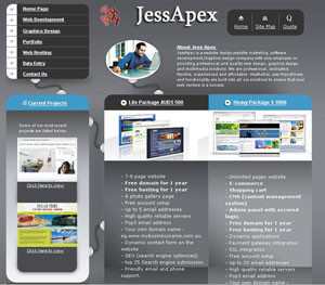 JessApex Pic 1 - web design