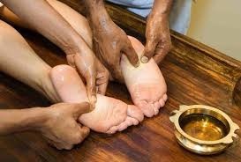 NaturoAyur - Sydney Ayurveda Consultation & Therapy Clinic Pic 1 - Leg massage