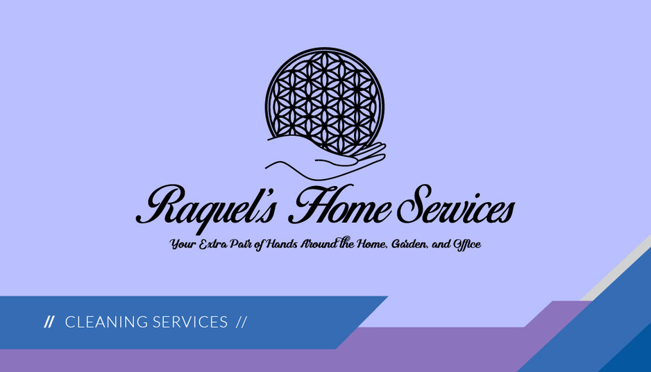 Raquel's Home Services Pic 1 - logo