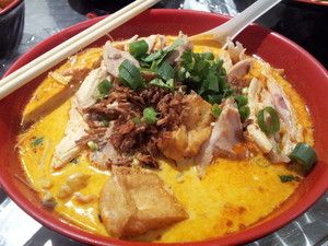 David's Kitchen Pic 4 - Chicken Laksa a generous amount of chicken