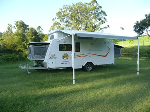 Good As Gold Camper Hire Pic 2 - Jayco Expanda Pop Top Caravan