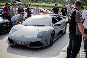 Complete Surface Systems Pic 2 - Lamborghini Murcielago 2015 matt grey car wrap by Complete Surface Systems