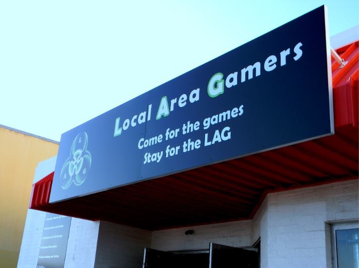 Local Area Gamers Pic 2 - Front of Shop