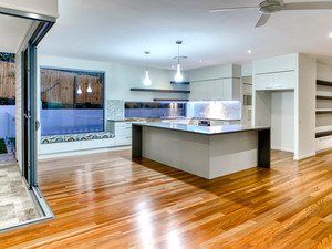 Konstruct Interior Solutions Pic 2 - modern contemporary open plan kitchen design brisbane