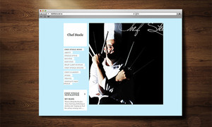 Yoohoo Creative & Digital Pic 2 - Chef Steele Website Design