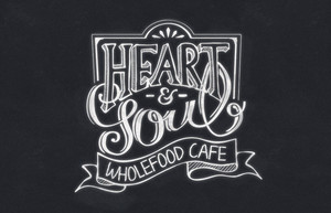 Yoohoo Creative & Digital Pic 3 - Heart Soul Wholefood Cafe Logo Design