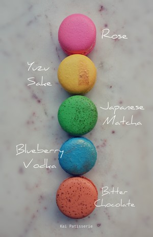 Kai Patisserie Pic 3 - Some of our signature Macarons