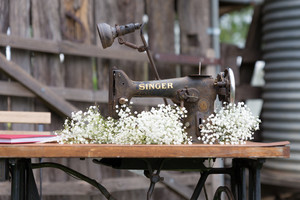 Vintage Events Hire Pic 4 - The most unique signing table you will ever see