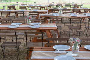 Vintage Events Hire Pic 5 - Our Tables and Chairs