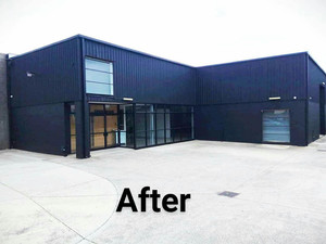 Bunja Maintenance And Painting Services Pic 5 - Exterior Painting for a coffee roasting factory in Sunbury