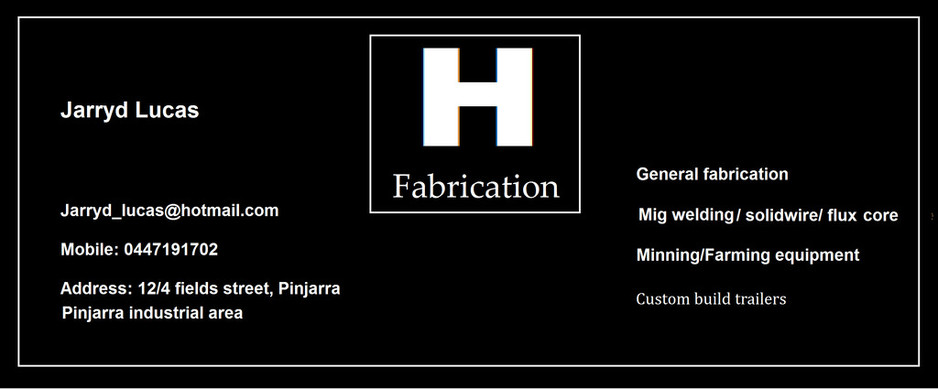 H fabrication Pic 1